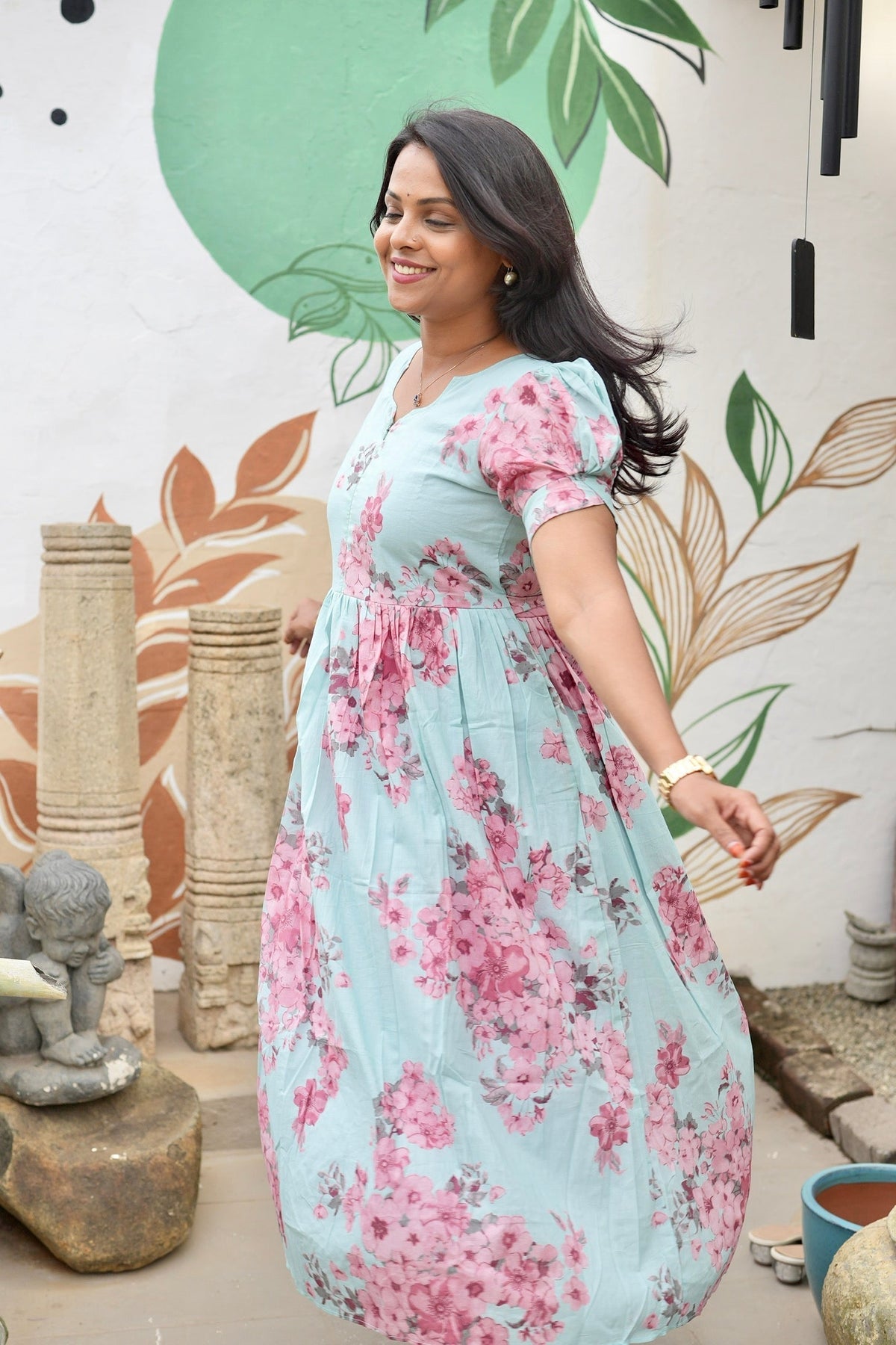 Mahi Casual Dress With Lining ( ready to dispatch)