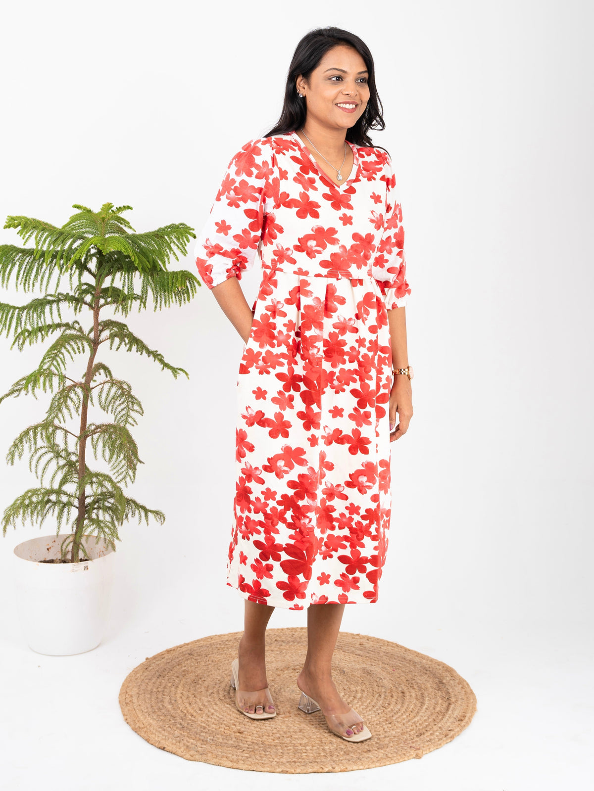 Midi brittany non transparent Dress