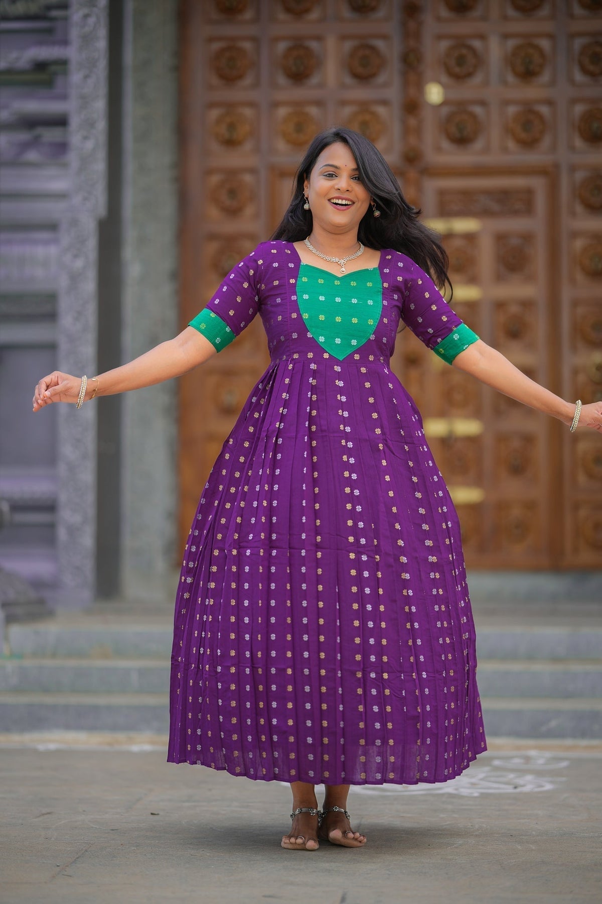 Alagu Maxi Dress With Lining ( ready to dispatch)