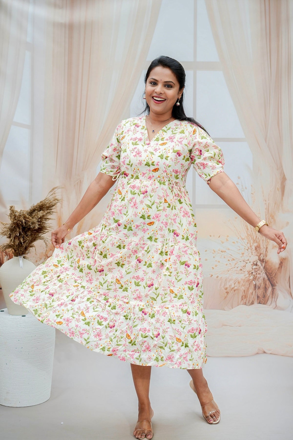 Jessy Casual Dress With Lining