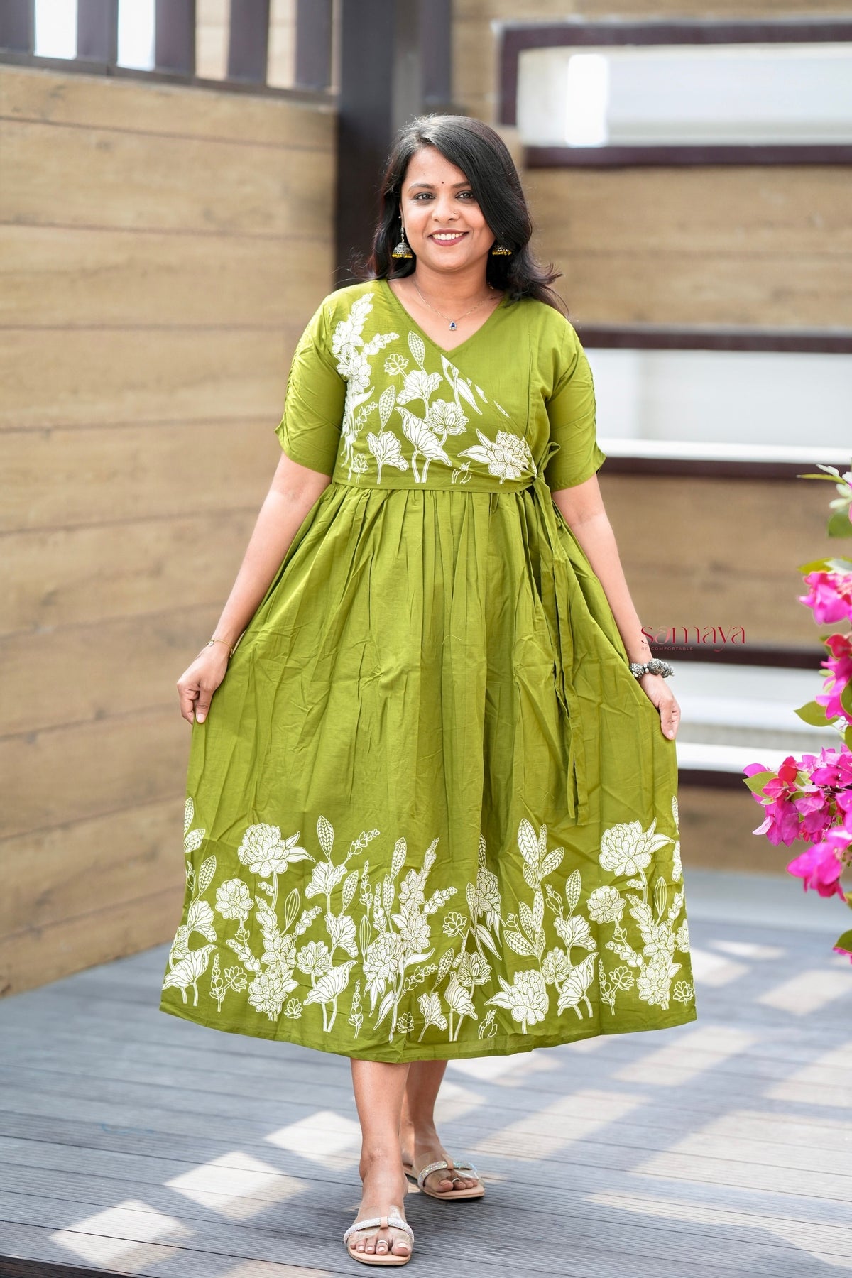 Harini Casual Dress With Lining