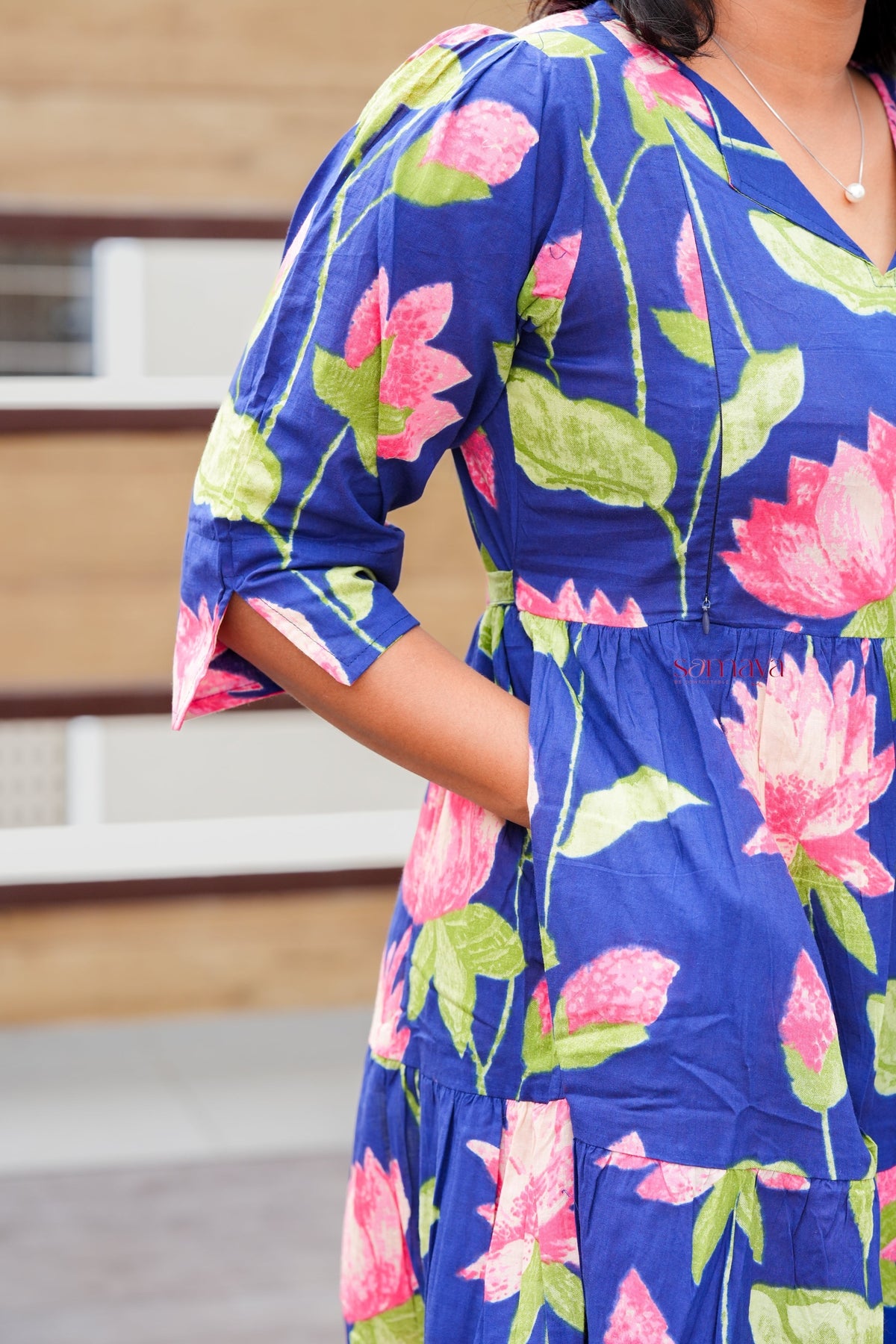 Lotus day to night dress without lining