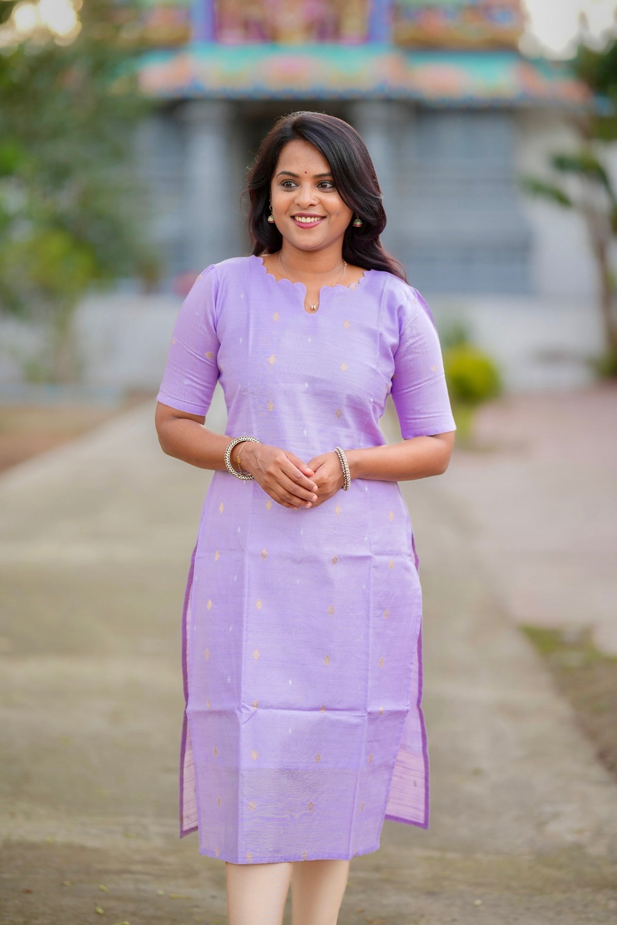 Raw Silk kurta with full lining 44” inch
