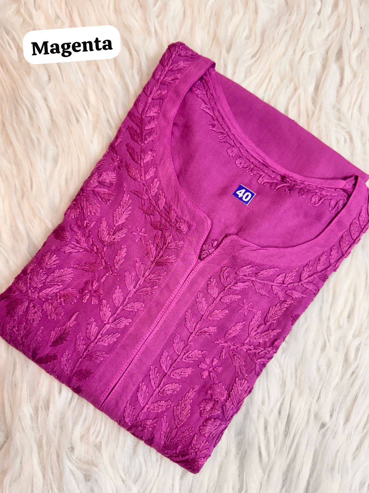 Chaya soft Rayon ombre dyed short kurta