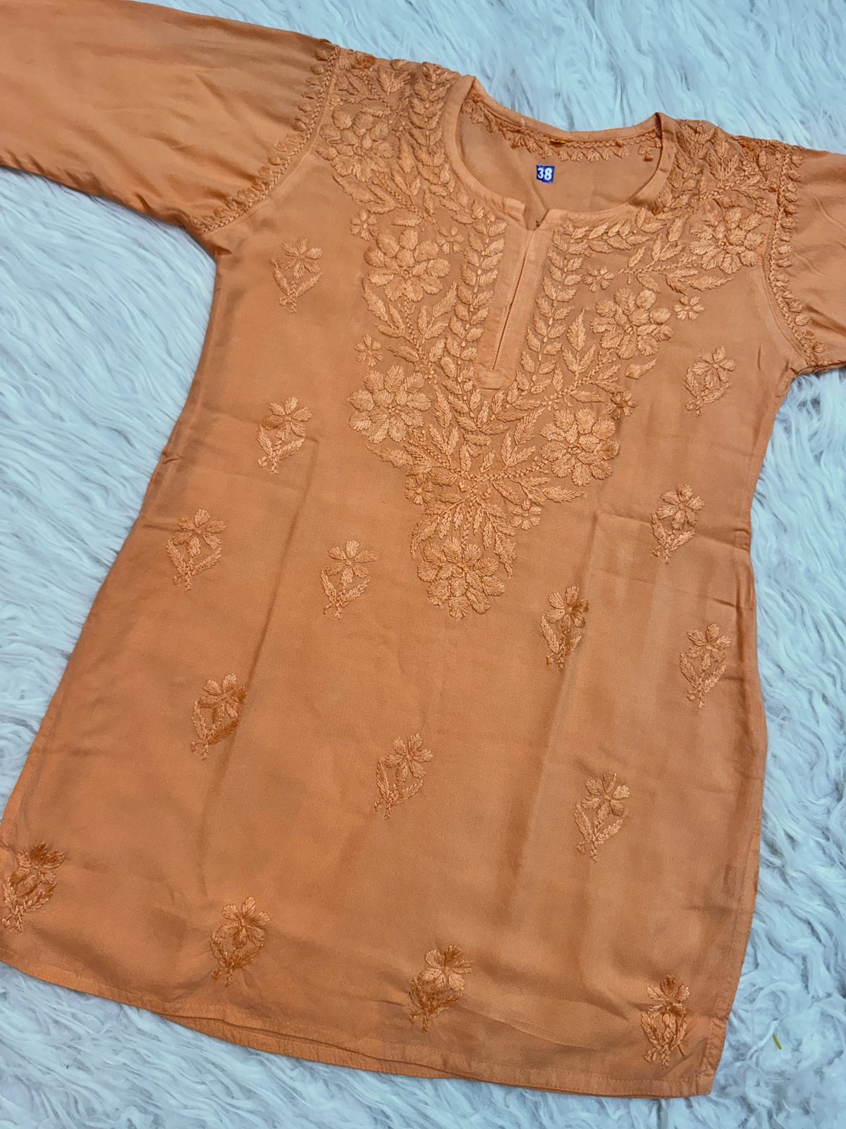 Chaya soft Rayon ombre dyed short kurta